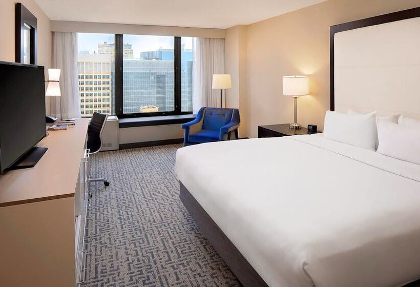 Standaardkamer met Kingsize Bed, Doubletree By Hilton  Chicago  Magnificent Mile