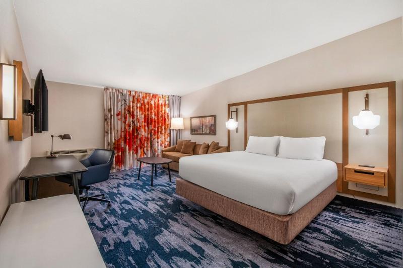 اتاق استاندارد با تخت بزرگ, Fairfield Inn And Suites By Marriott San Jose Airport