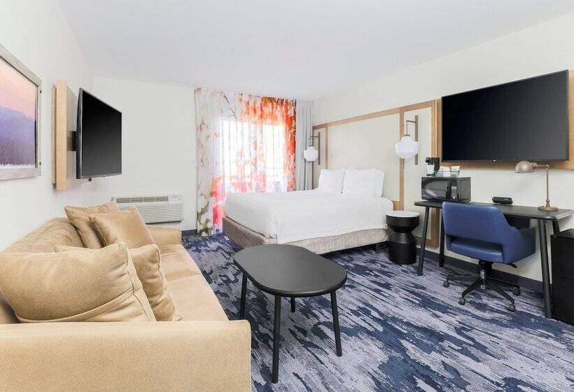 اتاق استاندارد با تخت دوبل, Fairfield Inn And Suites By Marriott San Jose Airport