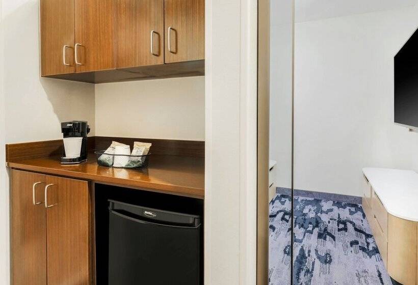 اتاق استاندارد با 2 تخت دوبل, Fairfield Inn And Suites By Marriott San Jose Airport