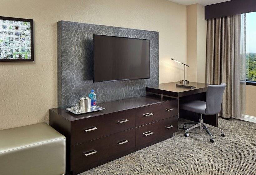 Standard Room Adapted for people with reduced mobility, Hilton Houston Plaza/medical Center