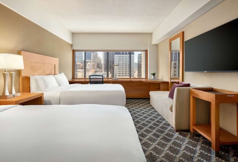 اتاق استاندارد با 2 تخت دوبل, Hilton San Francisco Financial District