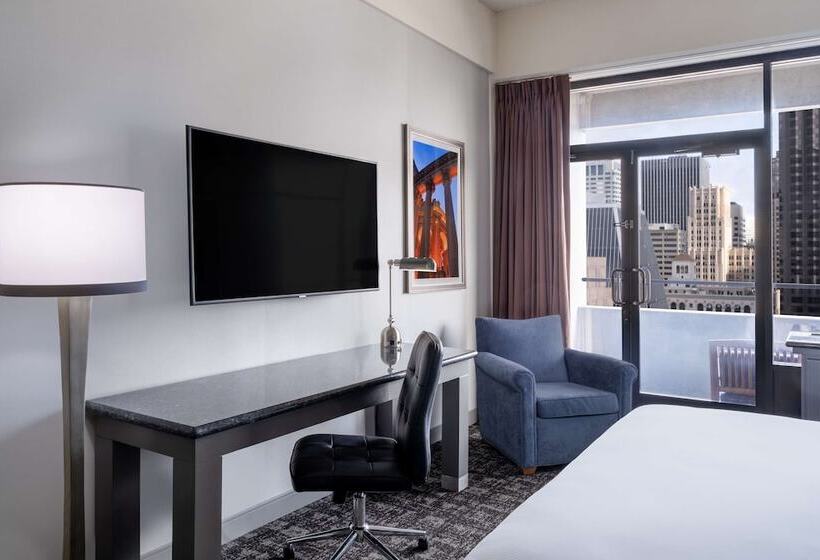 اتاق استاندارد با 2 تخت دوبل, Hilton San Francisco Financial District