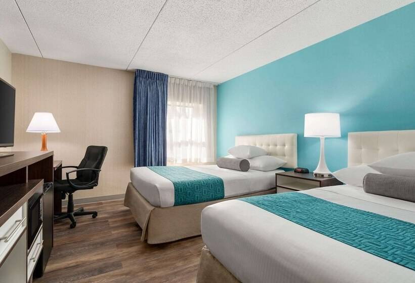 اتاق استاندارد با 2 تخت دوبل, Howard Johnson  By Wyndham South Portland