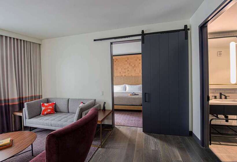 استودیو استاندارد با تخت کینگ, Saranac Curio Collection By Hilton