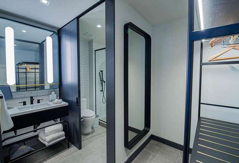 استودیو استاندارد با تخت کینگ, Saranac Curio Collection By Hilton