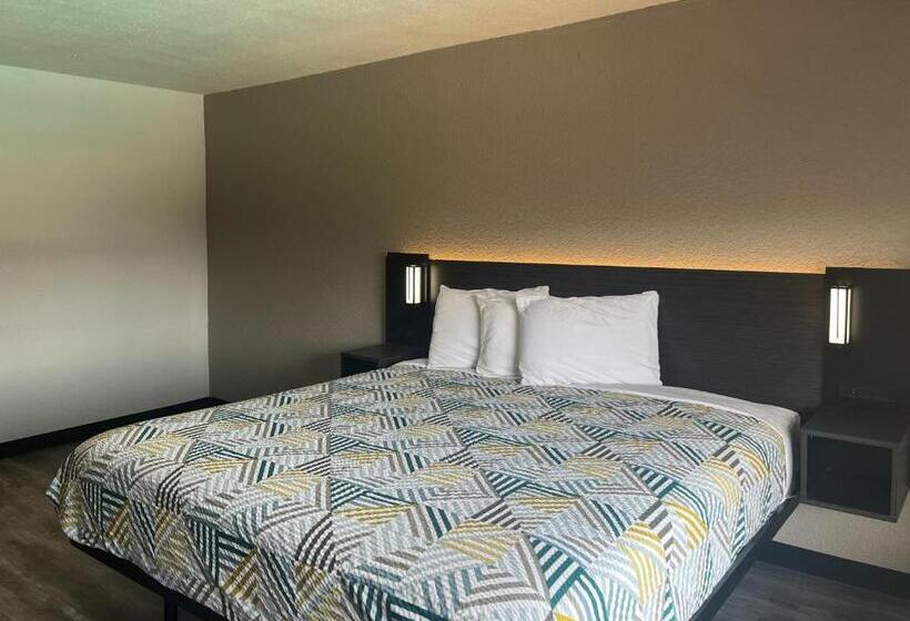 带大床的标准间, Studio 6 Alvin, Tx