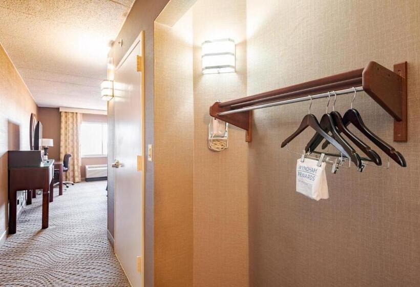اتاق لوکس با تخت بزرگ, Wyndham Omaha Hotel   West Dodge
