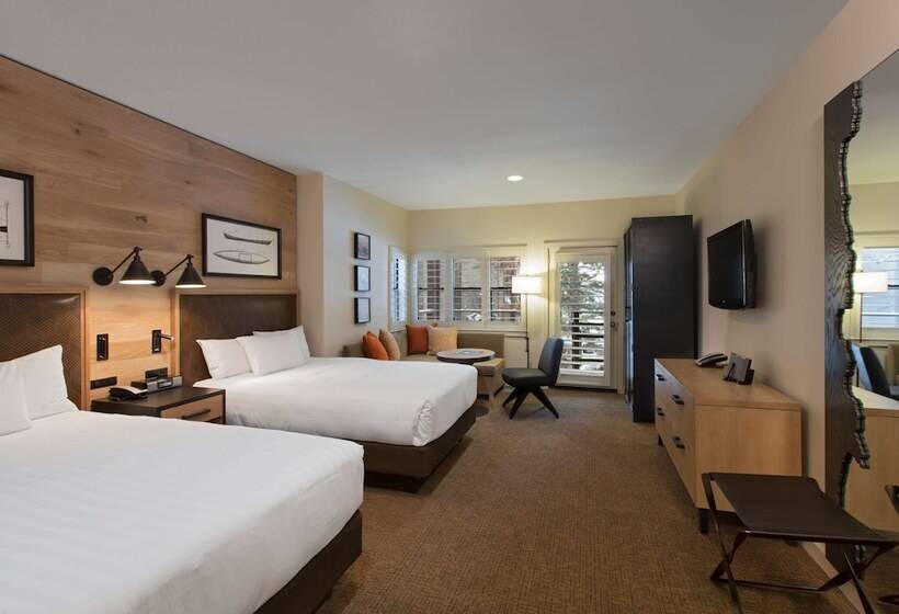 اتاق استاندارد با 2 تخت دوبل, Hyatt Regency Lake Tahoe Resort, Spa & Casino