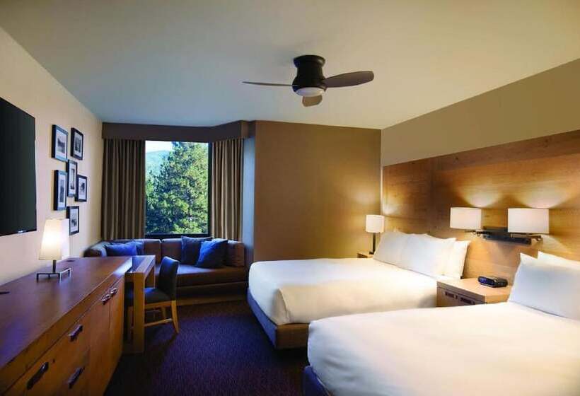 اتاق استاندارد با 2 تخت دوبل, Hyatt Regency Lake Tahoe Resort, Spa & Casino