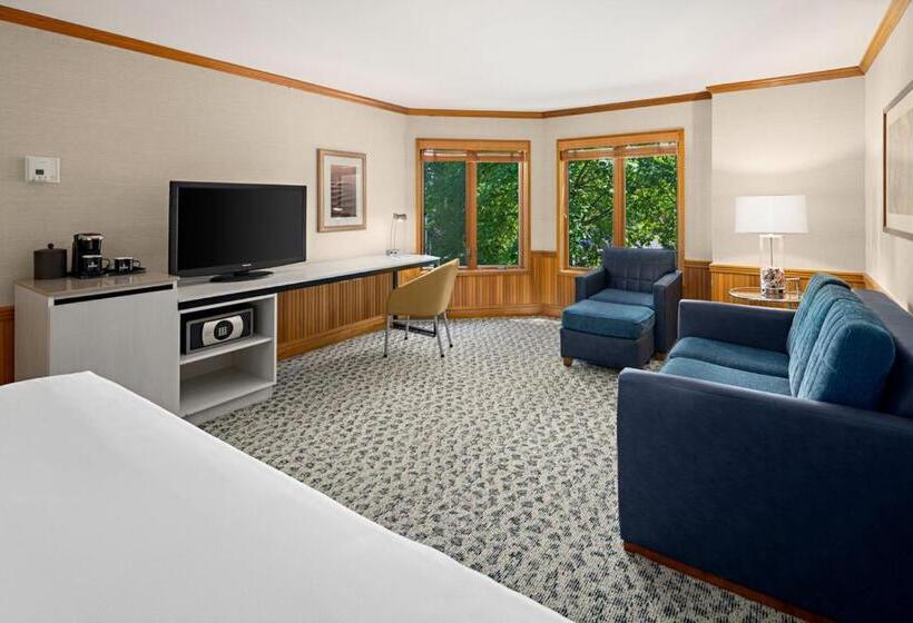 带大床的标准间, Semiahmoo Resort Golf & Spa, Trademark Collection By Wyndham