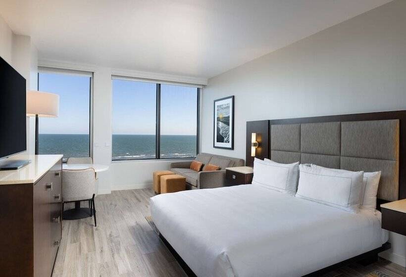 اتاق استاندارد با تخت دوبل برای معلولان, Hilton Galveston Island Resort