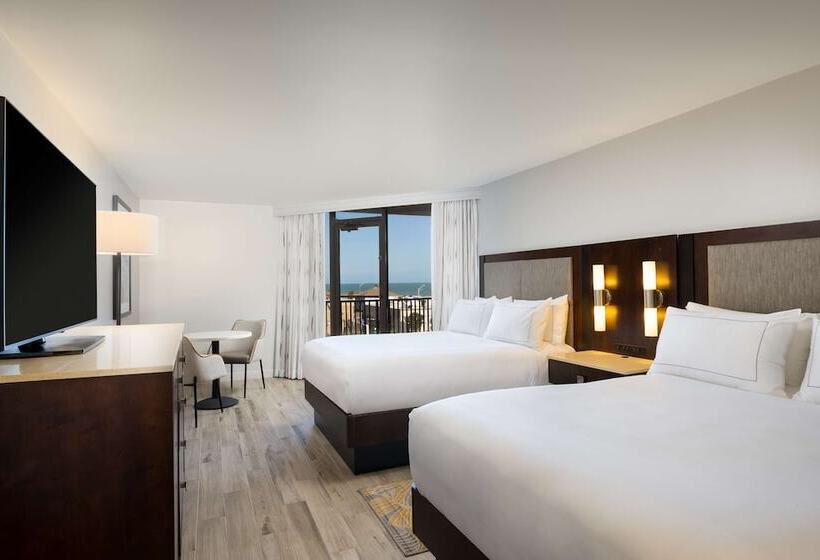 اتاق استاندارد با 2 تخت دوبل, Hilton Galveston Island Resort