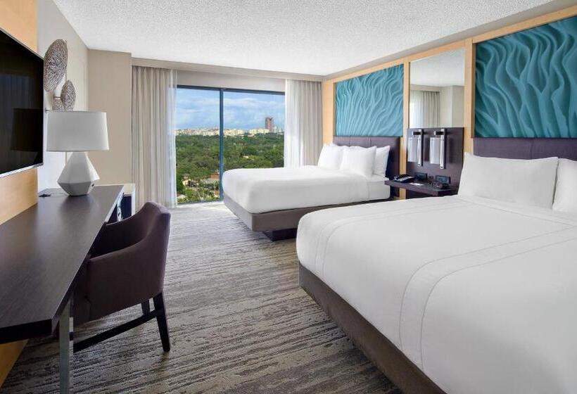 디럭스 룸, Boca Raton Marriott At Boca Center