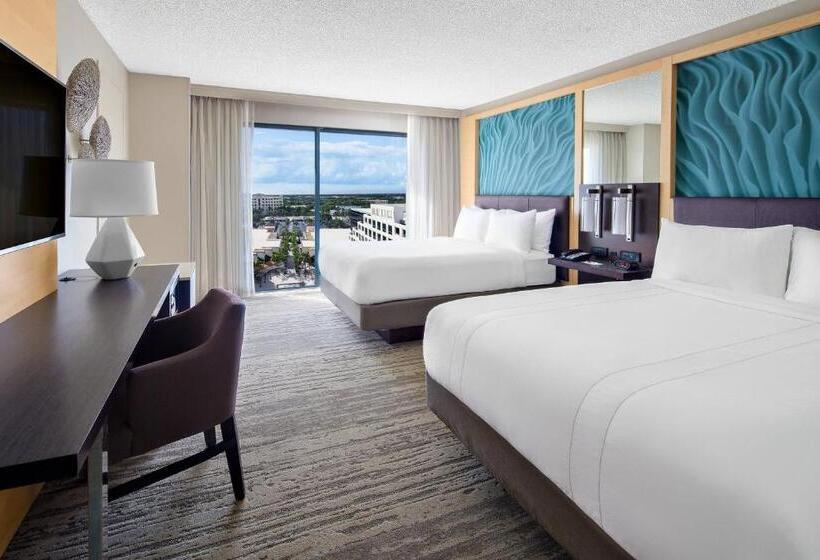 디럭스 룸, Boca Raton Marriott At Boca Center