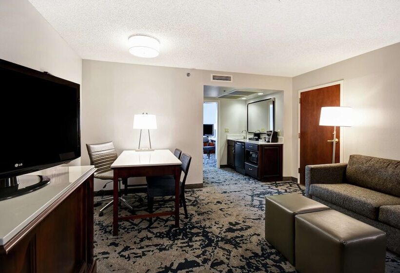 Suite Adapted for people with reduced mobility, Embassy Suites Montgomery  Conference Center