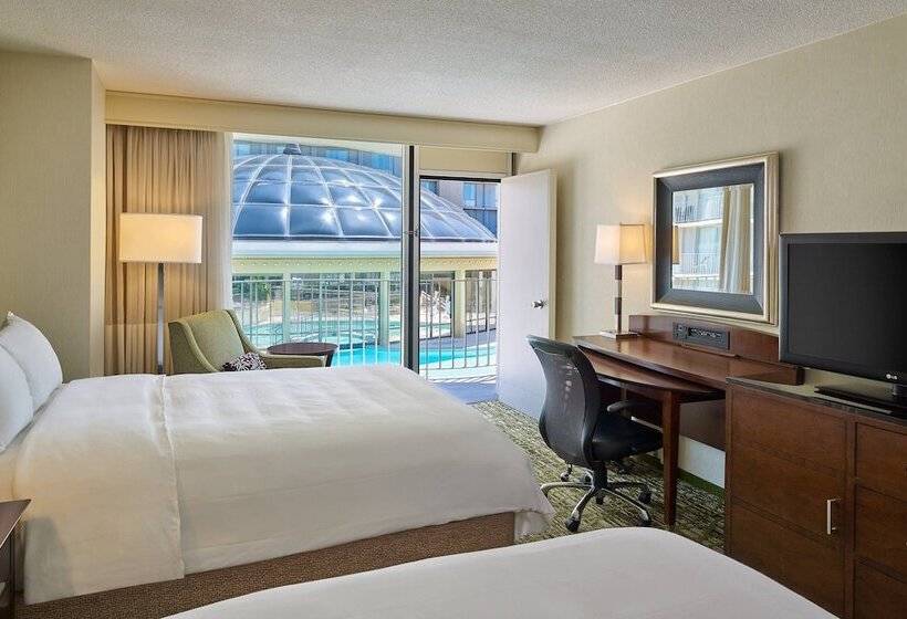 Standard Room 2 Double Beds, Marriott Chicago O’hare