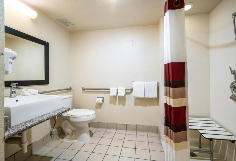 اتاق دلوکس مخصوص معلولین, Red Roof Inn North Dallas   Park Central