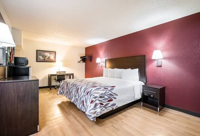 اتاق دلوکس مخصوص معلولین, Red Roof Inn North Dallas   Park Central