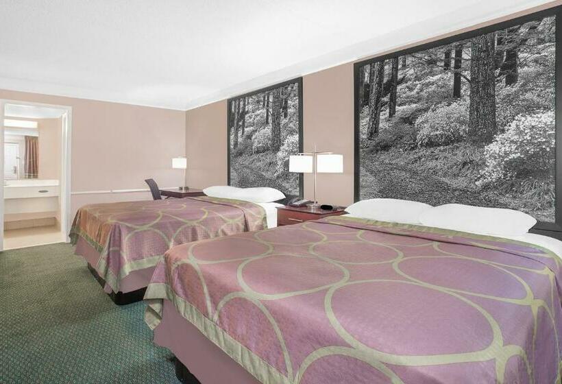 اتاق استاندارد با 2 تخت دوبل, Super 8 By Wyndham Austell/six Flags