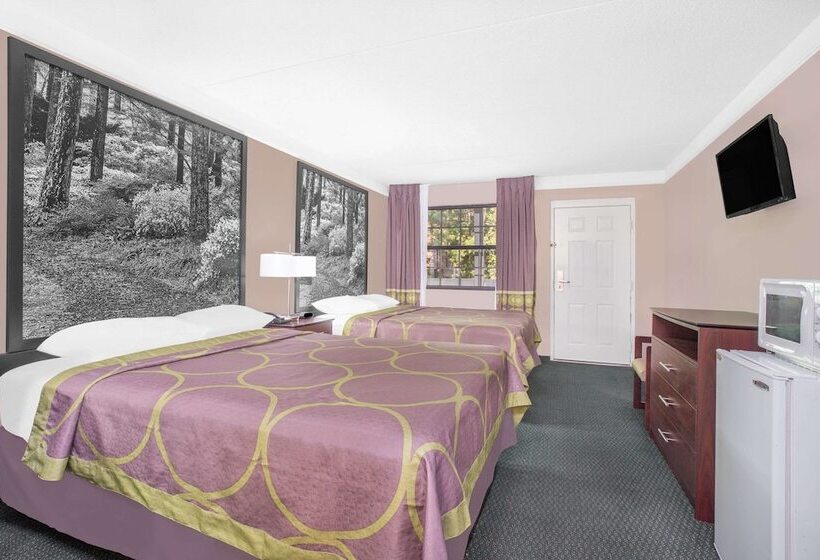 اتاق استاندارد با 2 تخت دوبل, Super 8 By Wyndham Austell/six Flags