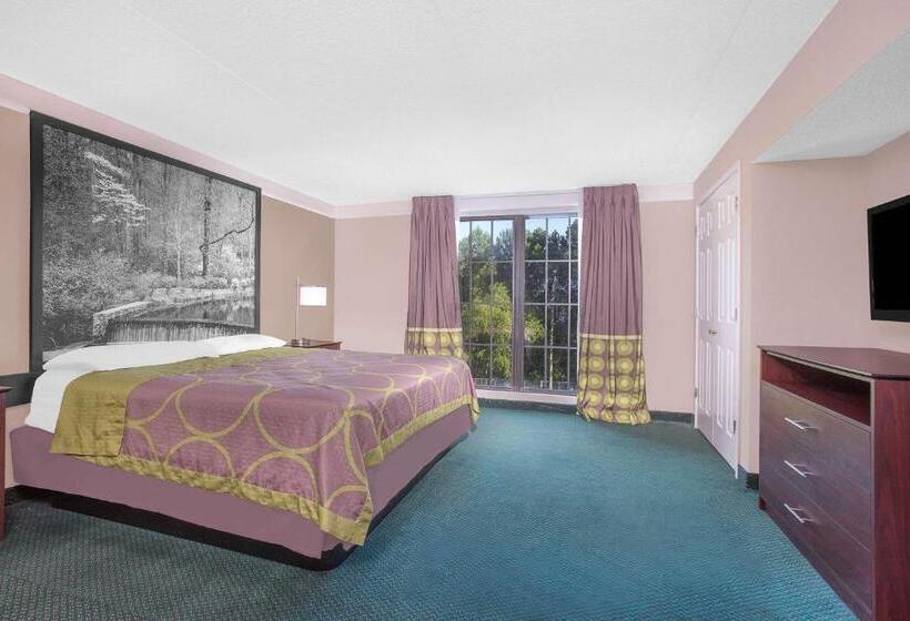 اتاق استاندارد با تخت بزرگ برای معلولان, Super 8 By Wyndham Austell/six Flags