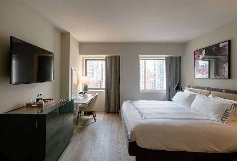 Quarto standart cama de casal, Thompson Chicago