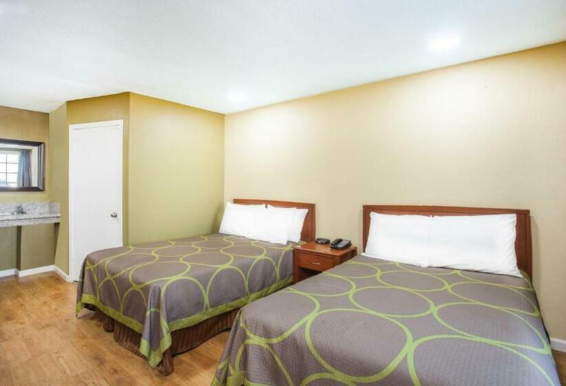 Standard Room 2 Double Beds, Super 8 By Wyndham Redlands/san Bernardino