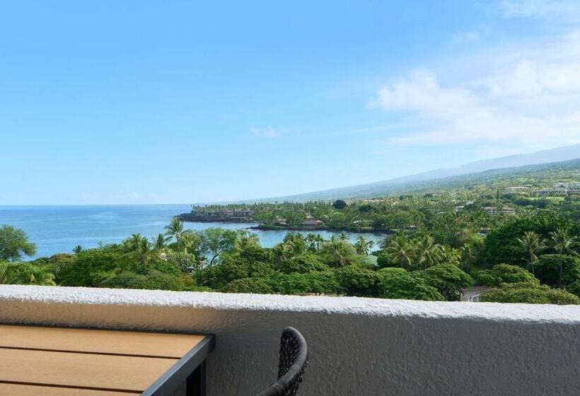 اتاق استاندارد با چشم‌انداز دریا, Outrigger Kona Resort And Spa