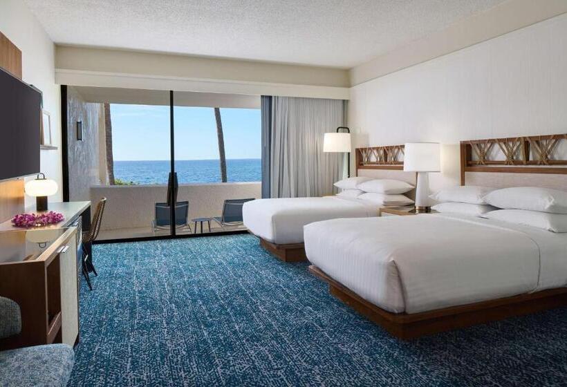 سوئیت کلوب با چشم‌انداز دریا, Outrigger Kona Resort And Spa