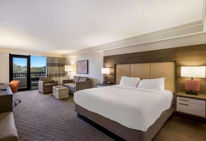 اتاق اجرایی با تخت بزرگ, Sonesta Resort  Hilton Head Island