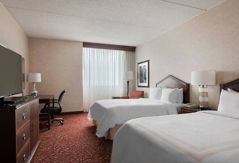 اتاق استاندارد با 2 تخت دوبل, Columbus Airport Marriott