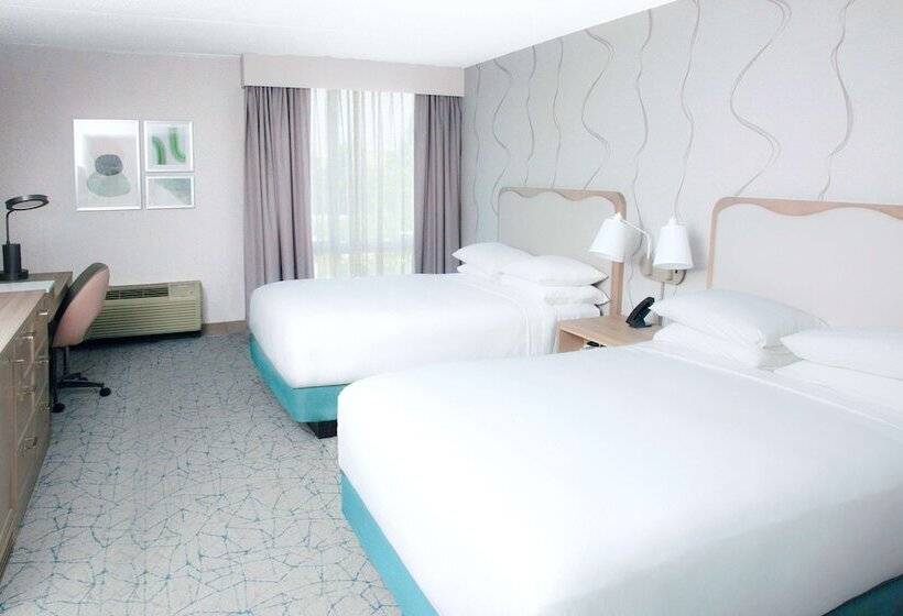 Quarto Standard 2 Camas Casal, Doubletree By Hilton  Chicago  North Shore Conference Center