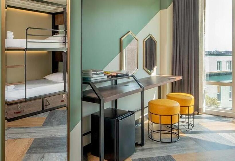 تختخواب در اتاق مشترک, Generator Hotel Washington Dc