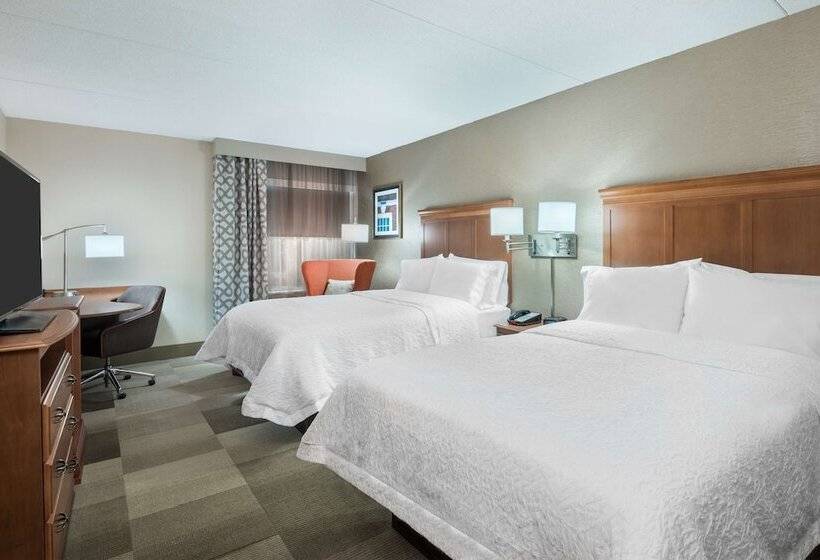 اتاق استاندارد با 2 تخت دوبل, Hampton Inn Danbury