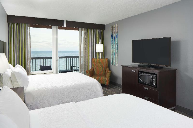 اتاق استاندارد با چشم‌انداز دریا, Hampton Inn Daytona Beach/beachfront