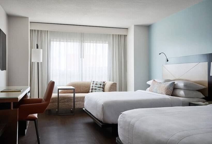 اتاق استاندارد با 2 تخت دوبل, Marriott Orlando Downtown