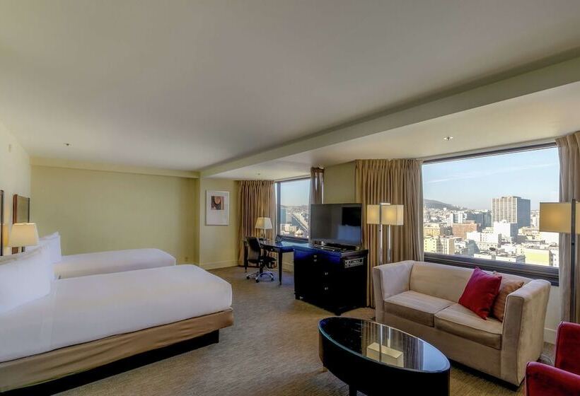 Júnior Suite Deluxe com Vistas, Parc 55 San Franciscoa Hilton