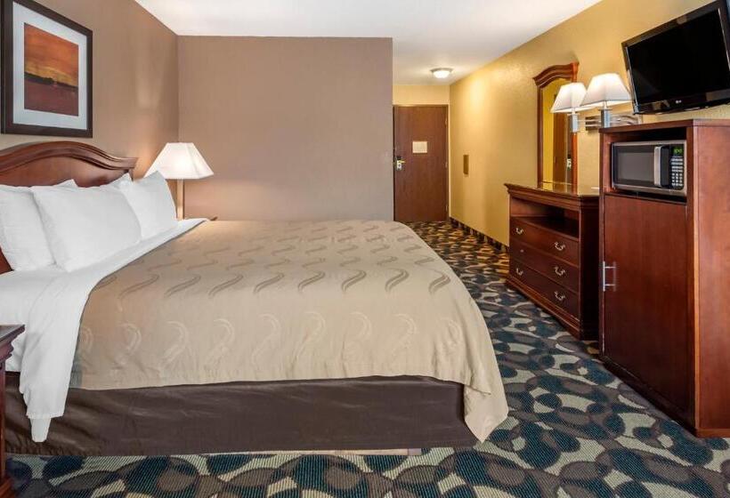 اتاق استاندارد با تخت بزرگ برای معلولان, Quality Inn Paradise Creek