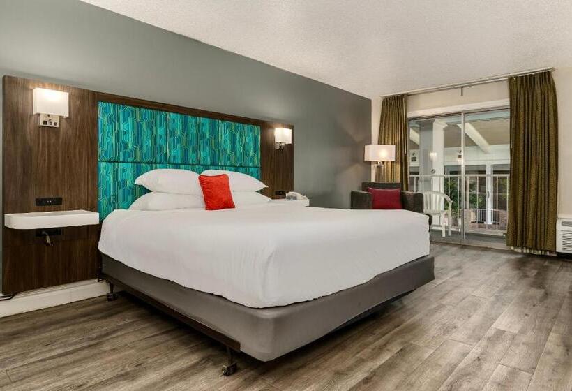 اتاق استاندارد با تخت بزرگ, Red Lion Hotel Pocatello