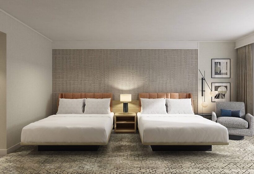 اتاق استاندارد با 2 تخت دوبل, Sheraton Chapel Hill