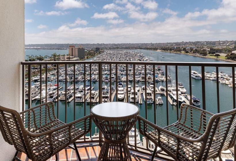 اتاق لوکس با چشم‌انداز, Sheraton San Diego  & Marina