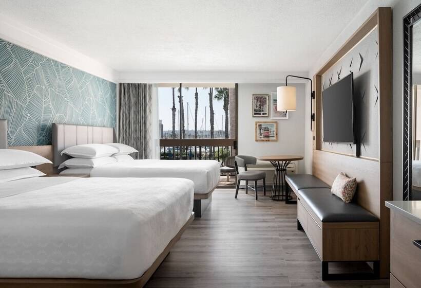 اتاق استاندارد با 2 تخت دوبل, Sheraton San Diego  & Marina