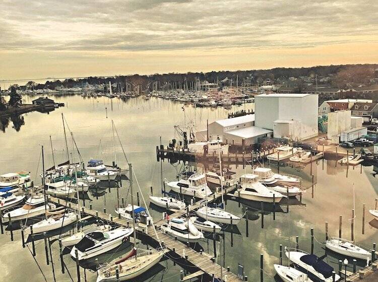 ダブルベッドのスタンダードスタジオ, The Landing At Hampton Marina, Tapestry Collection By Hilton