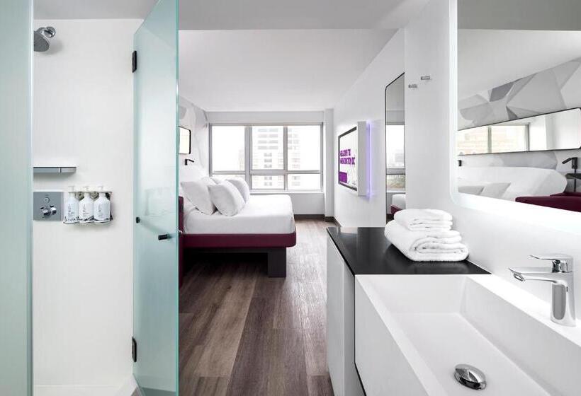 غرفة بريميوم مع إطلالات, Yotel Washington Dc