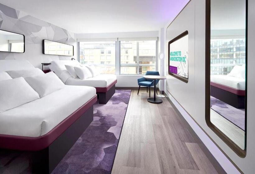 غرفة قياسية ذات إطلالة, Yotel Washington Dc