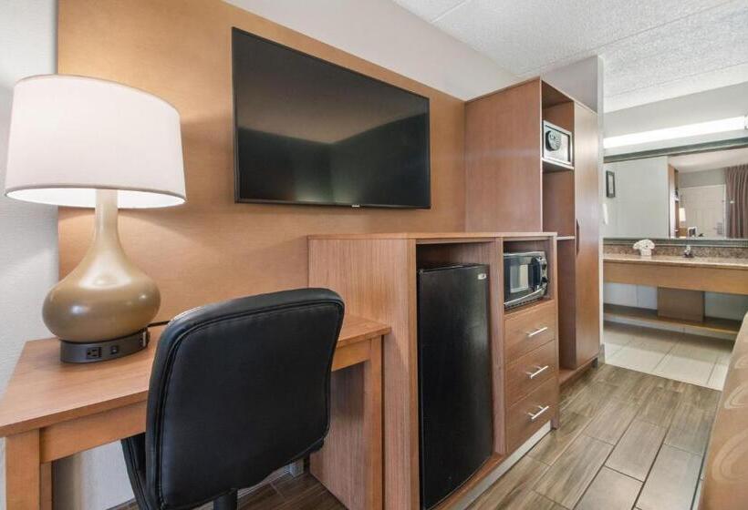 اتاق استاندارد با چشم‌انداز استخر, Beachfront Palms Hotel Galveston