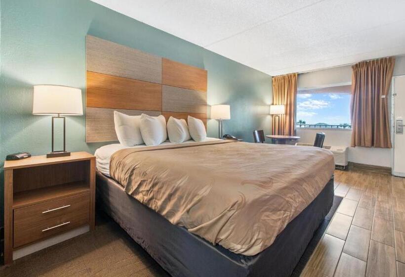 اتاق استاندارد با تخت بزرگ, Beachfront Palms Hotel Galveston