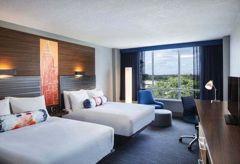 Chambre Standard 2 Lits Doubles, Aloft Miami Dadeland