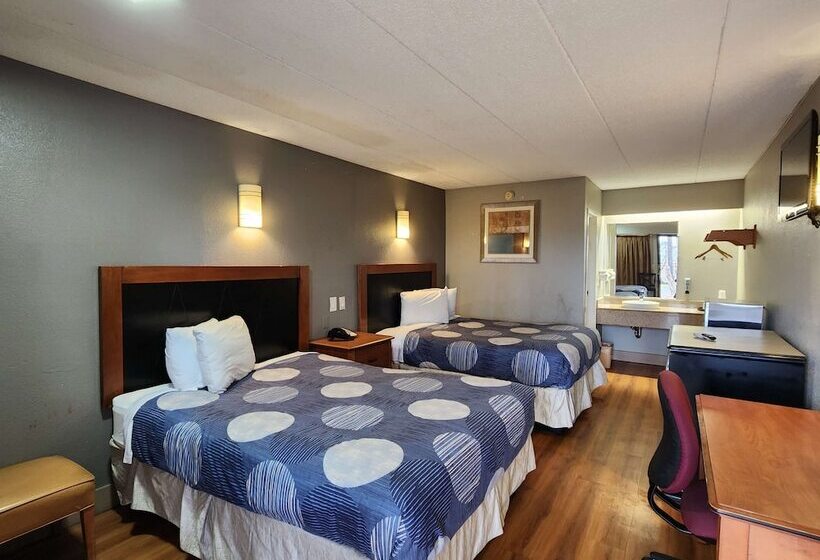 اتاق استاندارد با 2 تخت دوبل, Americas Best Value Inn & Suites Little Rock At Scott Hamilton Dr